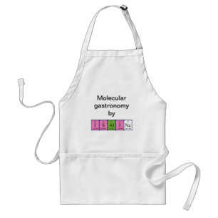 Isaline periodic table name apron