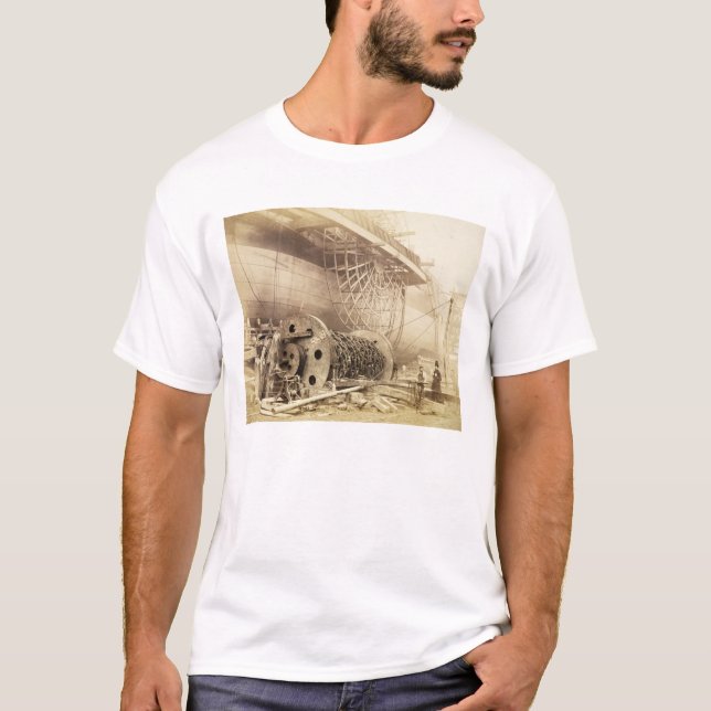 Isambard Kingdom Brunel (1806-59) beside the 'Grea T-Shirt (Front)