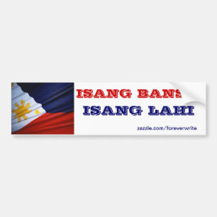 ISANG BANSA ISANG LAHI BUMPER STICKER