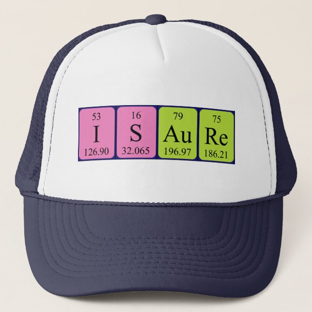 Isaure periodic table name hat (Front)