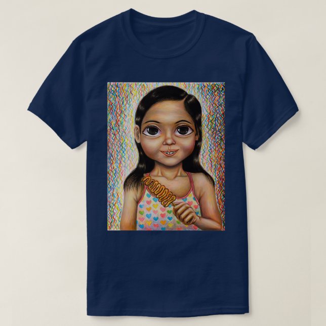 Isaw Girl  T-Shirt (Design Front)