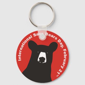 ISBD BLACK BEAR KEY RING