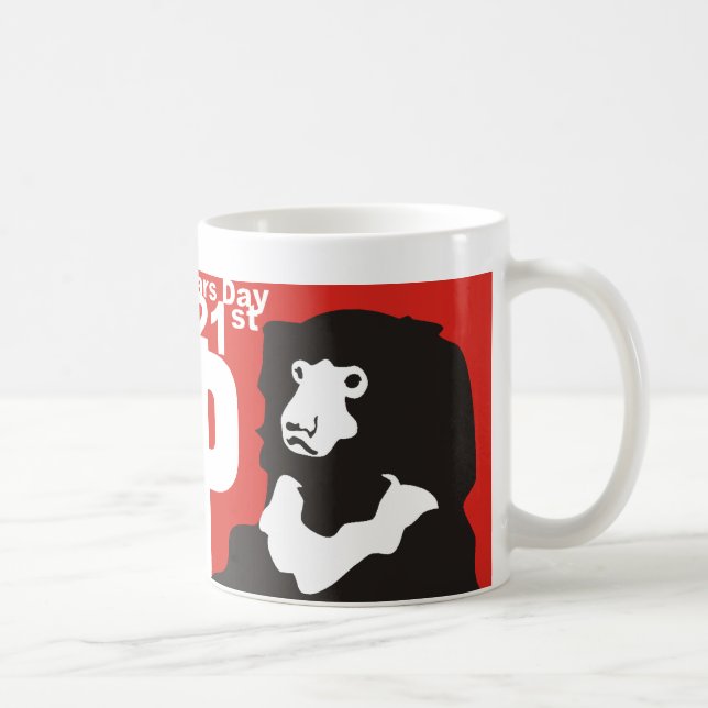 ISBD SLOTH BEAR COFFEE MUG (Right)