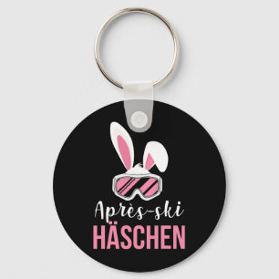 Ischgl Après-ski Bunny Skiing Skiers Snowboarding  Key Ring