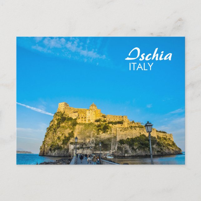 Ischia, Castello Aragonese - Postcard (Front)