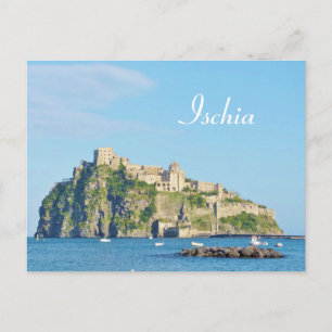 Ischia, Castello Aragonese - Postcard