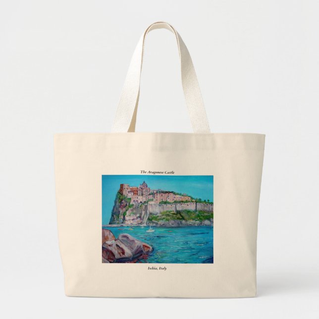 Ischia, Italy - Jumbo Tote (Front)