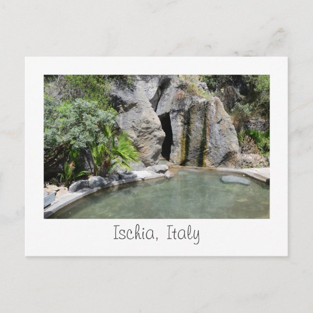 Ischia, Italy postcard (Front)