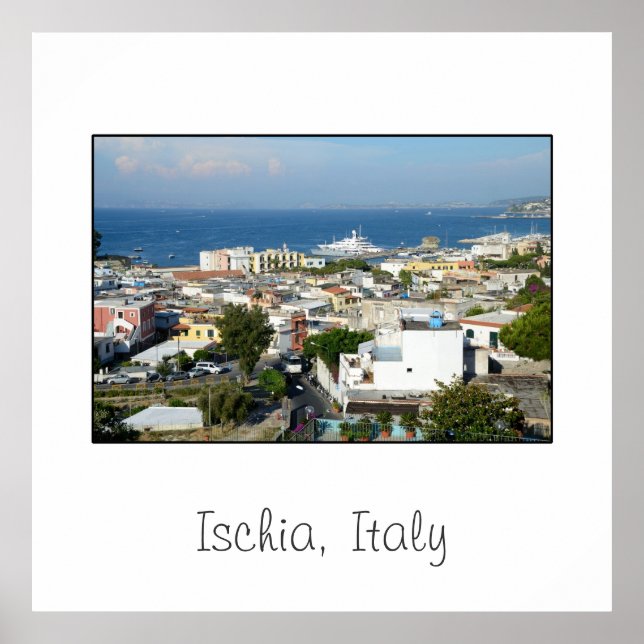 Ischia, Italy square Poster (Front)