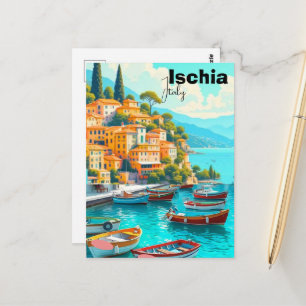 Ischia Italy Travel Print Ischia Wall Decor Ischia Postcard