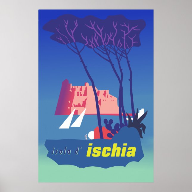 Ischia Travel Poster (Front)