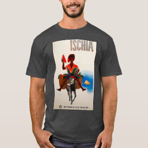 Ischia vintage travel poster T-Shirt