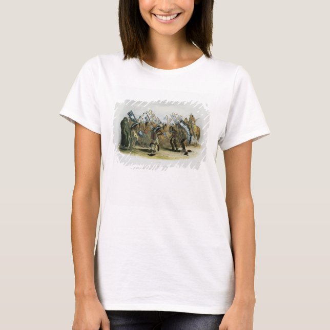 Ischoha-Kakoschochata, Dance of the Mandan Indians T-Shirt (Front)