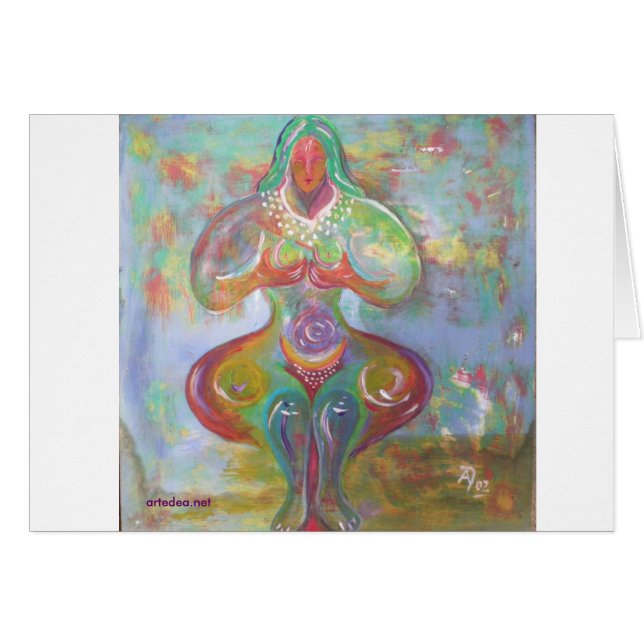 Ischtar greeting card (Front Horizontal)