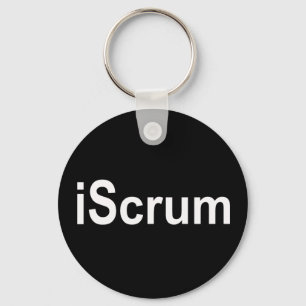 iScrum Rugby Scrum Tshirt Key Ring