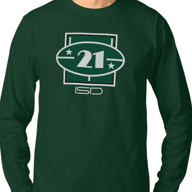 ISD 21 Unisex Long Sleeve Number T-Shirt (Creator Uploaded)