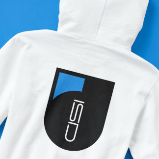 ISD Graphic Logo Retro Pullover Streetwear Hoodie