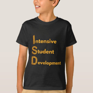 Isd Leopard Print Intermediate School District Sta T-Shirt