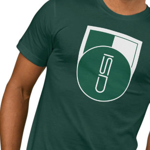 ISD Logotype Green & White Streetwear T-Shirt