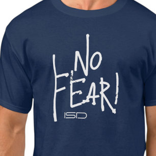 ISD No Fear Streetwear Fashion Style Retro  T-Shirt