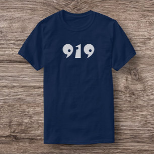 ISD Unisex Area Code T-Shirt