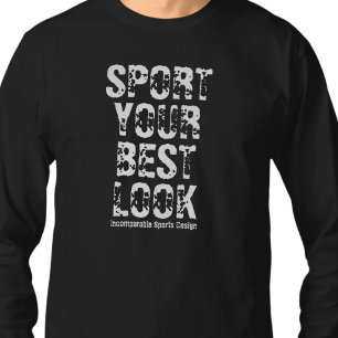 ISD Unisex Sport Your Best Look Long T-Shirt