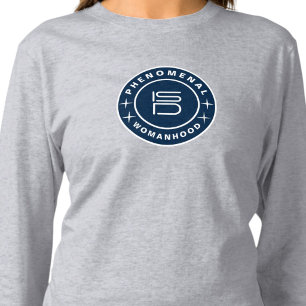ISD Women's Phenomenal Womanhood Long Sleeve  T-Shirt