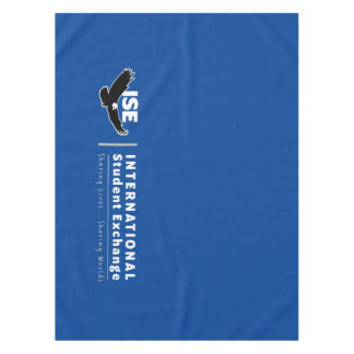 ISE Blue Tablecloth, 4 feet by 5.5 feet Tablecloth