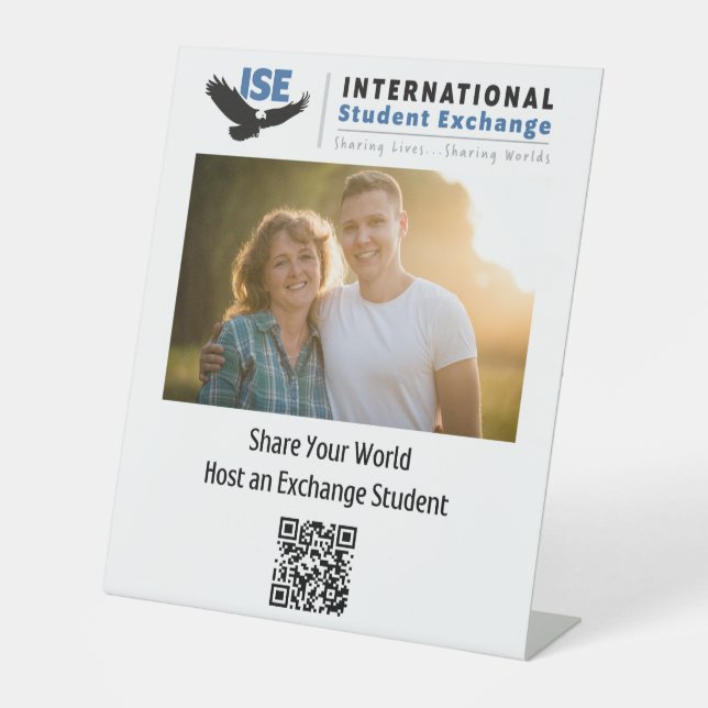 ISE Pedestal Sign, 10” x 12” Pedestal Sign (Front)