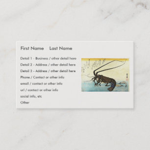 Iseebi & Ebi - Crawfish (Spiny Lobster) and Shrimp Business Card