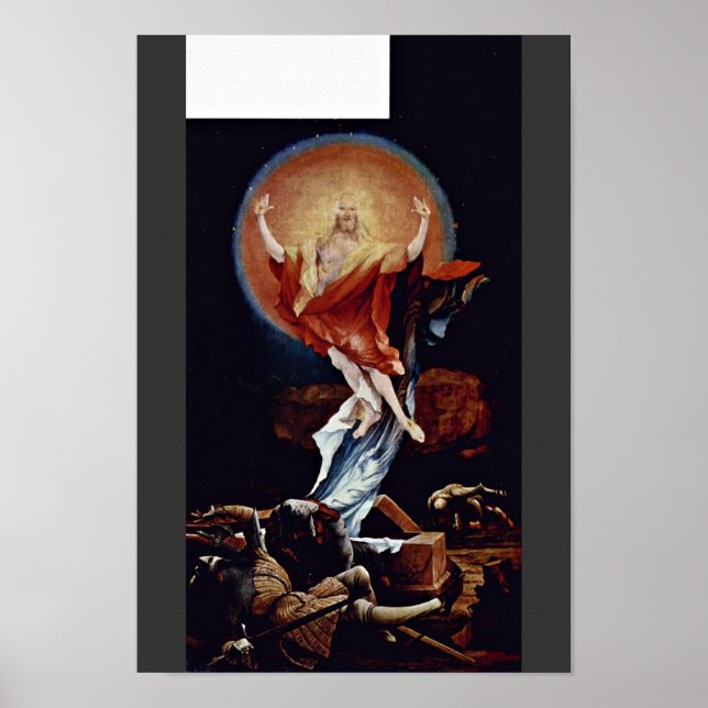 Isenheim Former Altar Altar In The Antonine Isenhe Poster (Front)