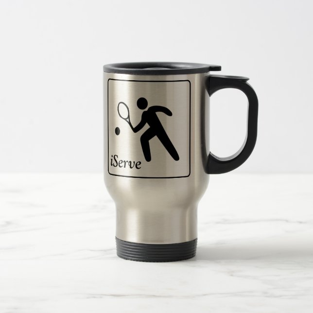 iServe Tennis Mug (Right)
