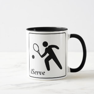 iServe Tennis Mug