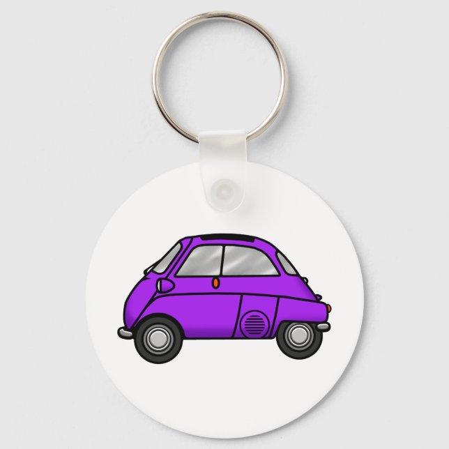 isetta purple key ring (Front)