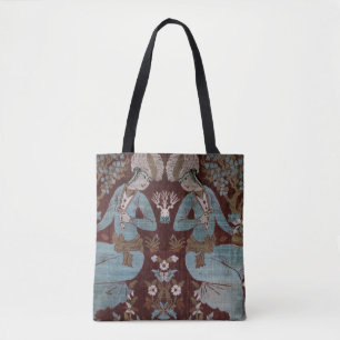 Isfahan style panel, Persian, 17th century (silk) Tote Bag