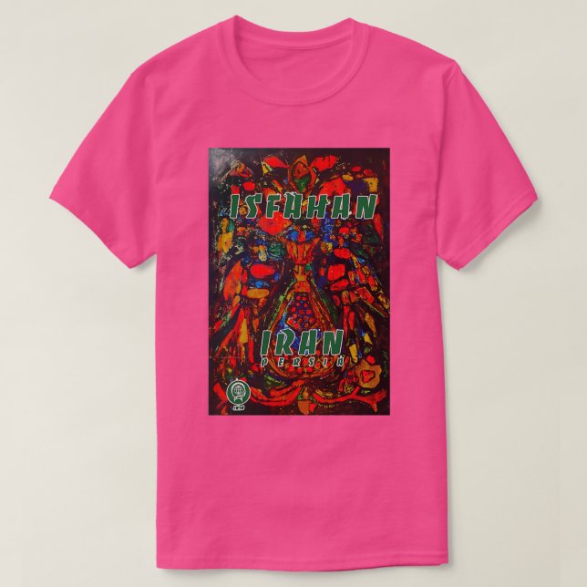 Isfahan vintage travel poster T-Shirt (Design Front)