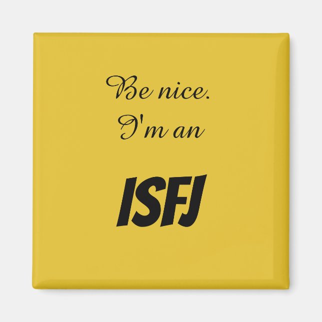 ISFJ Magnet (Front)