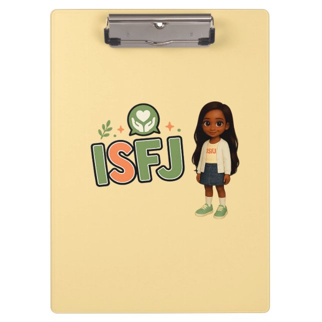 ISFJ — The Guardian of Harmony Clipboard (Front)