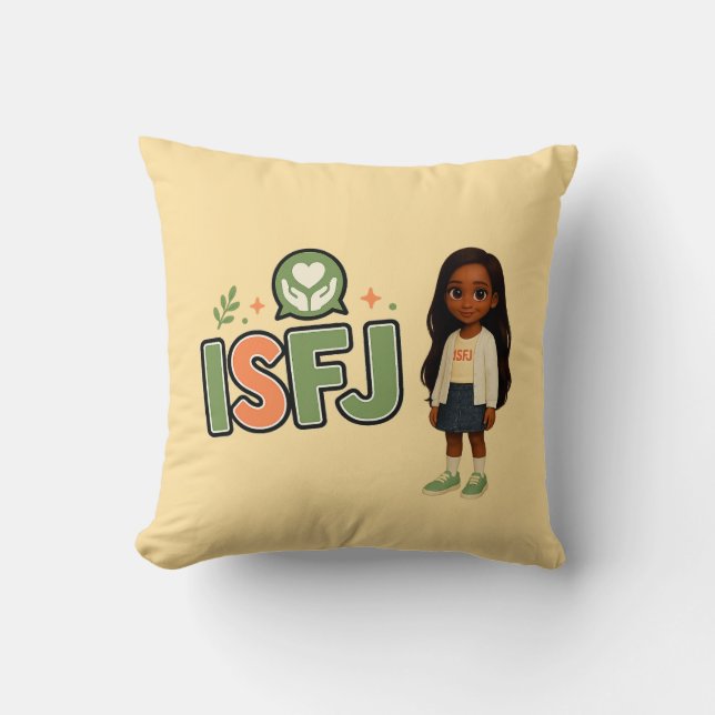 ISFJ — The Guardian of Harmony Cushion (Front)