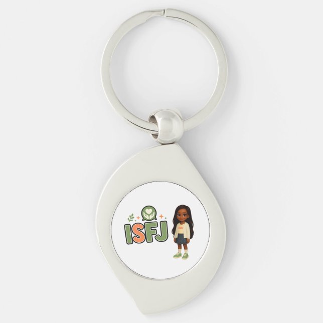 ISFJ — The Guardian of Harmony Key Ring (Front)