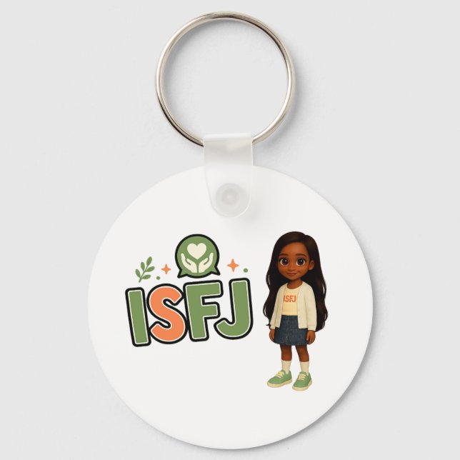 ISFJ — The Guardian of Harmony Key Ring (Front)