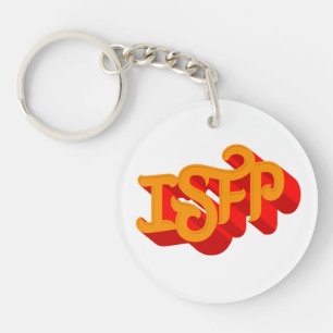ISFP personality type beautiful design MBTI type Key Ring