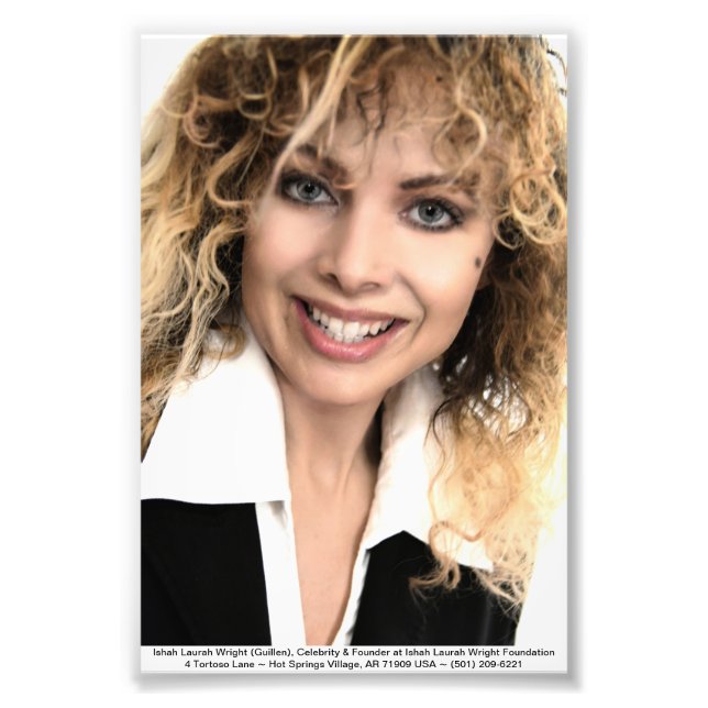 Ishah Laurah Wright (Guillen) Photo Print (Front)