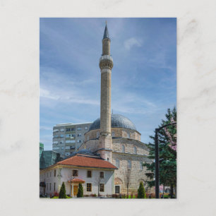 Ishak Chelebi Mosque, Bitola- Macedonia Postcard