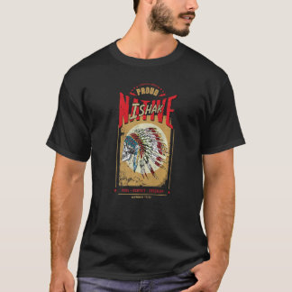 Ishak Native American Indian Warrior Tribe Proud T-Shirt
