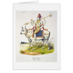 Ishana or Shiva, engraved by C. de Motte (1785-183