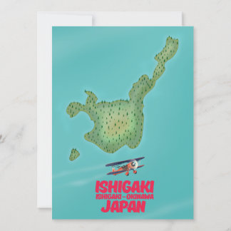 Ishigaki Okinawa, Japan map