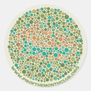 Ishihara Test for Pie stickers