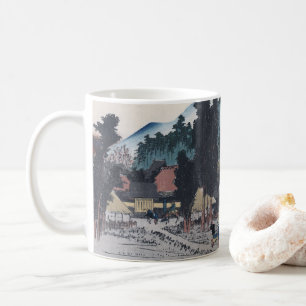 Ishiyakushi by Hiroshige Japanese Ukiyo-e Coffee Mug