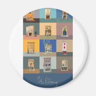ISHOPS OF ST REMY DE PROVENCE MAGNET